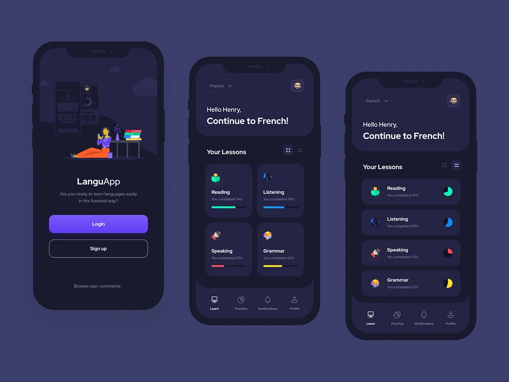تطبيقات التعليم والتعلم، التطبيقات