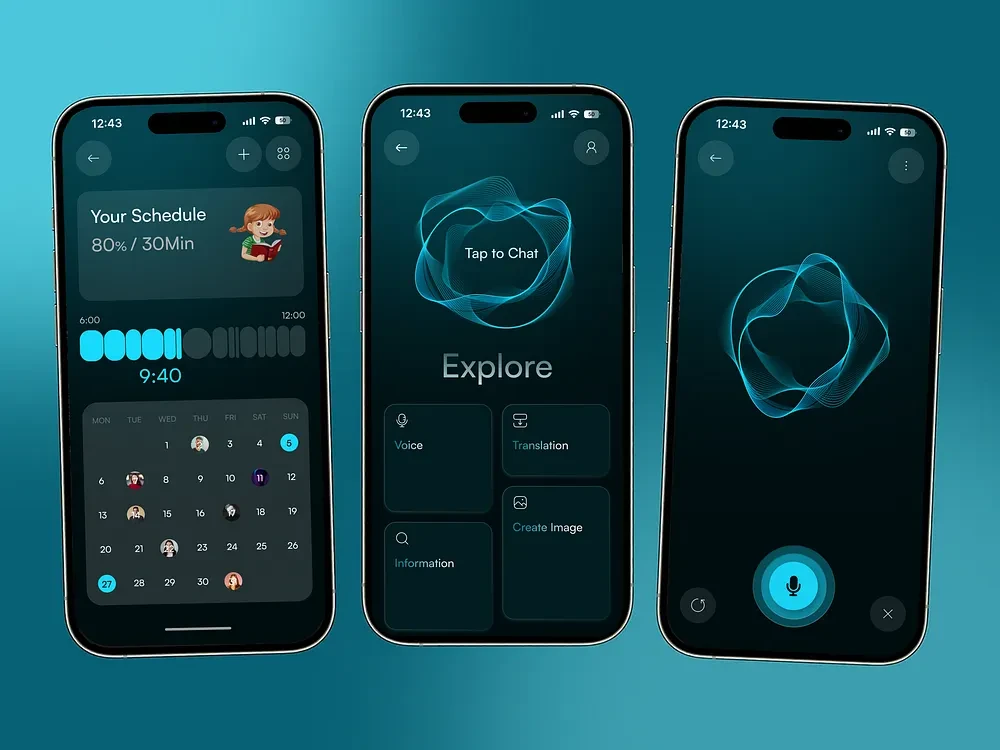 تطبيقات التعليم والتعلم، التطبيقات