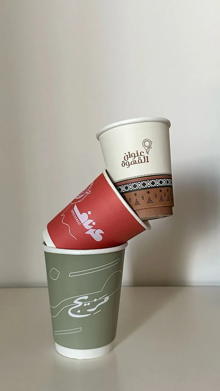 تغليف، أكواب، منتجات