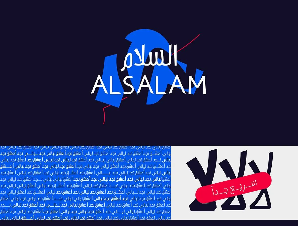 مرجع بصري في خطوط على لمحة