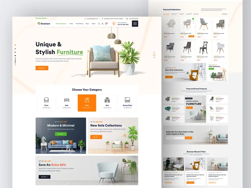 المتاجر الإلكترونية UI design #886