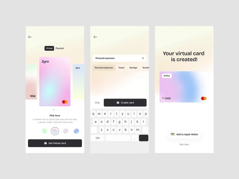تطبيقات المالية والبنوك UI design #944