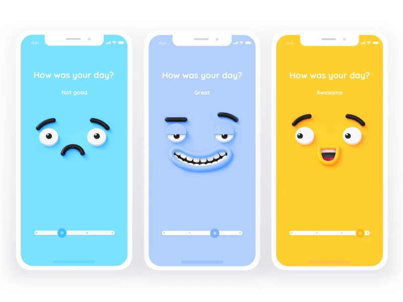 تطبيقات الصحة واللياقة UI design #953