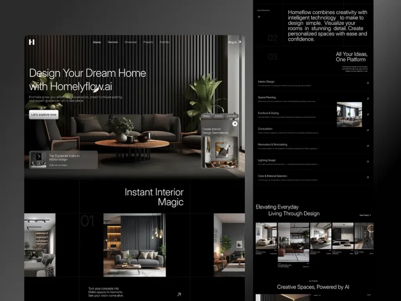 مواقع العقارات — تصميم #1151