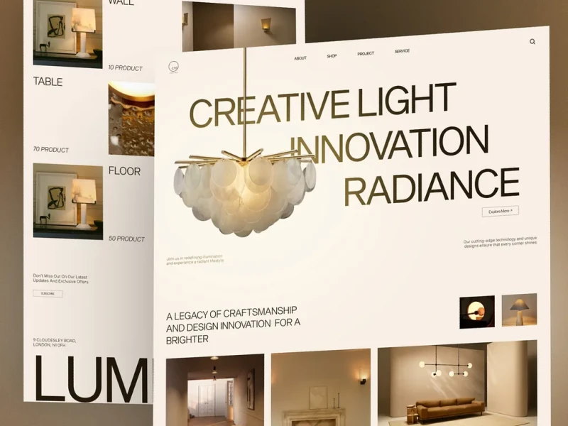المتاجر الإلكترونية UI design #1234