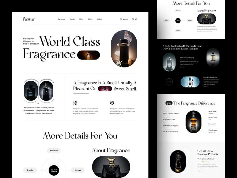 المتاجر الإلكترونية UI design #1539