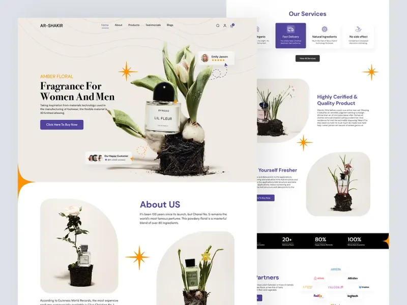 المتاجر الإلكترونية UI design #1542