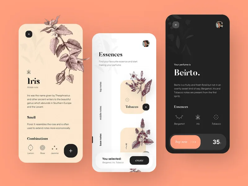 تطبيقات التجارة الإلكترونية UI design #1798