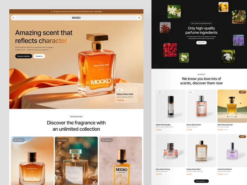المتاجر الإلكترونية UI design #1808