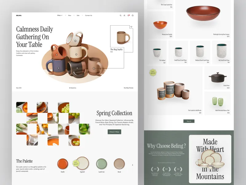 المتاجر الإلكترونية UI design #2336