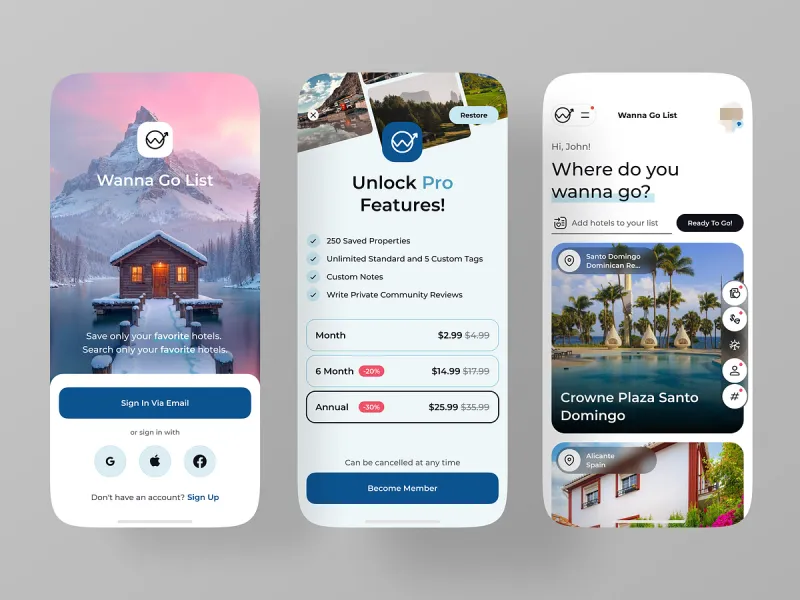 تطبيقات العقارات UI design #2353