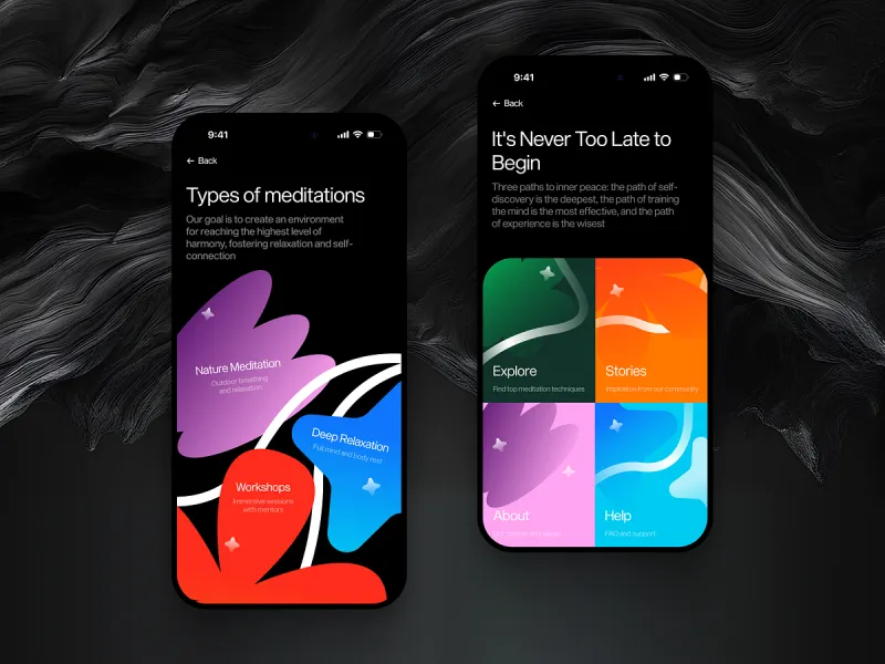 التطبيقات UI design #2354