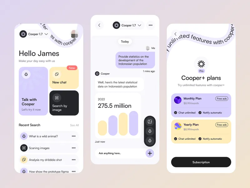 التطبيقات UI design #2361