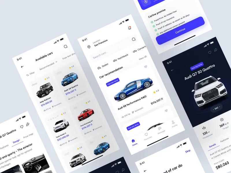تطبيقات التجارة الإلكترونية — تصميم #2438