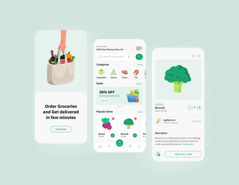 تطبيقات التجارة الإلكترونية — تصميم #2440