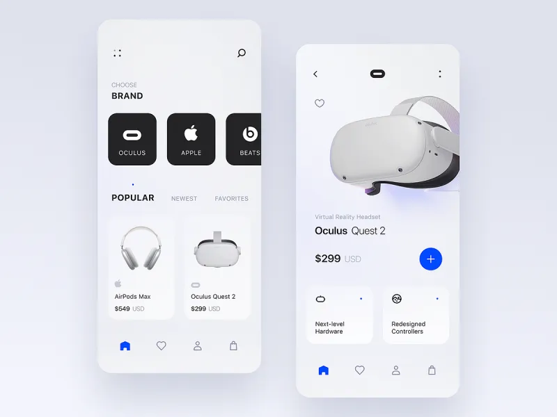 تطبيقات التجارة الإلكترونية — تصميم #2441
