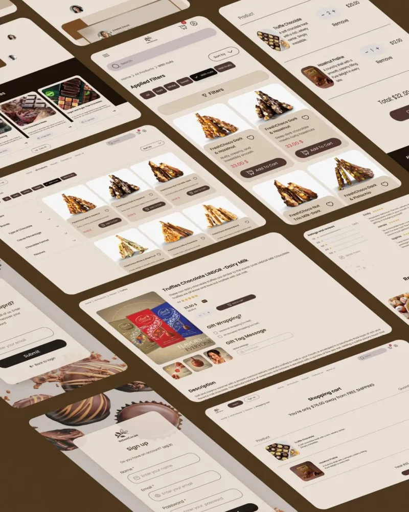 المتاجر الإلكترونية — تصميم #3546
