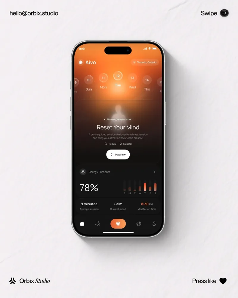 تطبيقات الصحة واللياقة — تصميم #3795