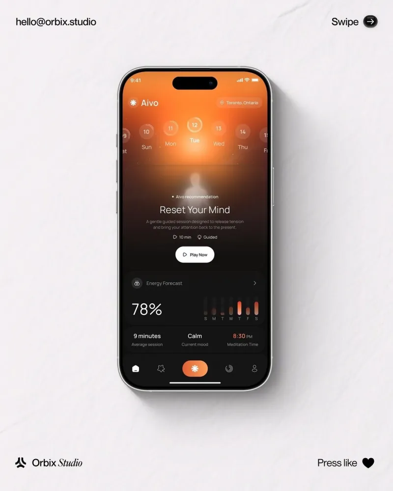 تطبيقات الصحة واللياقة — تصميم #4360
