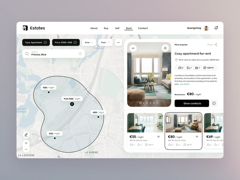 UI Inspiration 210